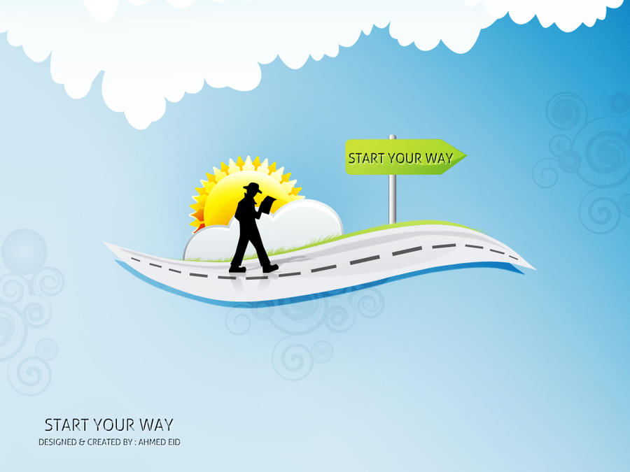 Start Your way by Design-forlife on DeviantArt