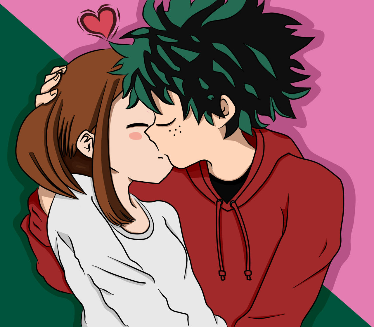 Boku no Hero Academia - Deku x Uraraka