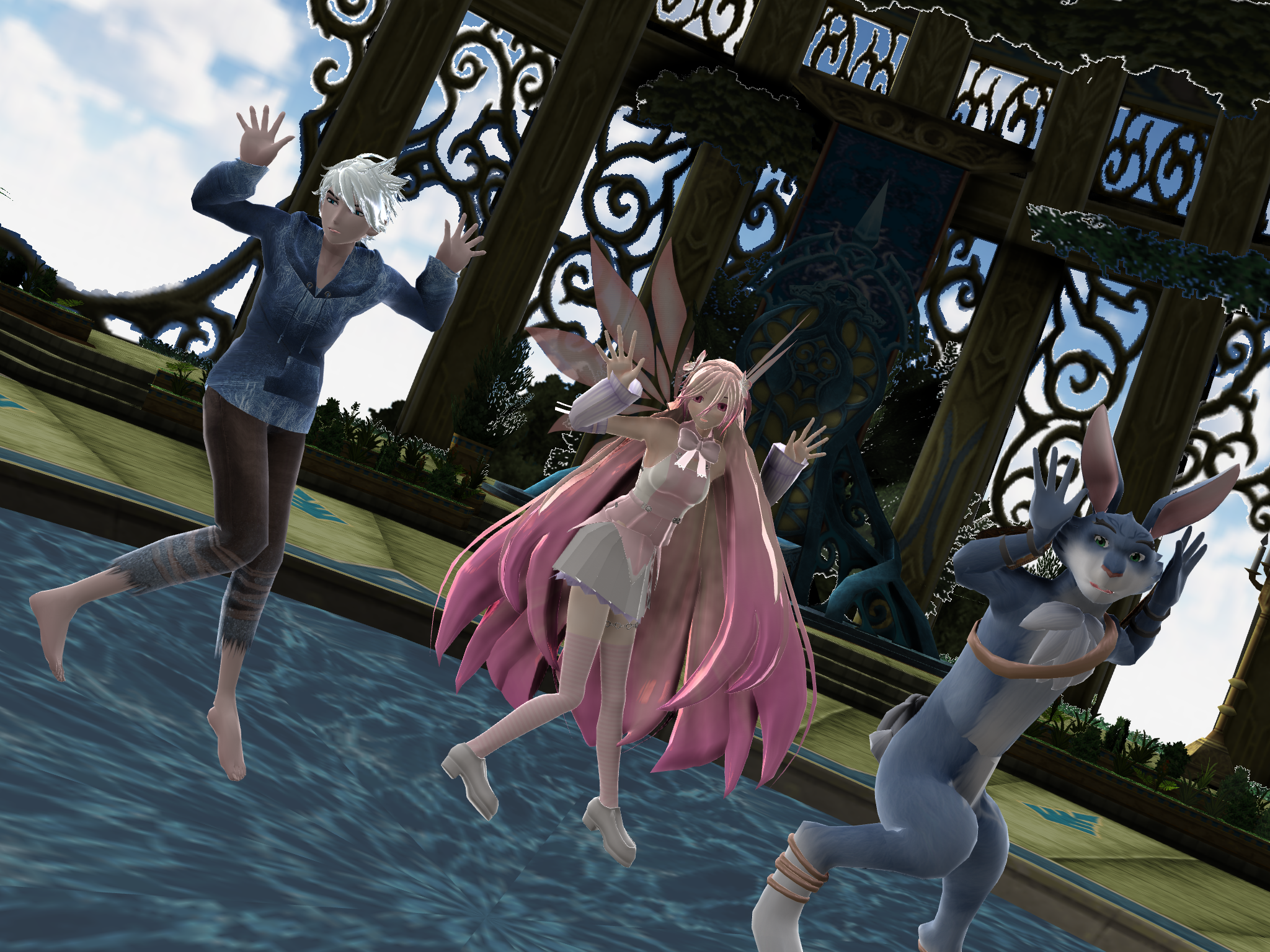 Jack, Bunny' and Miki - We are Pop Candy by LordBlackTiger666 on