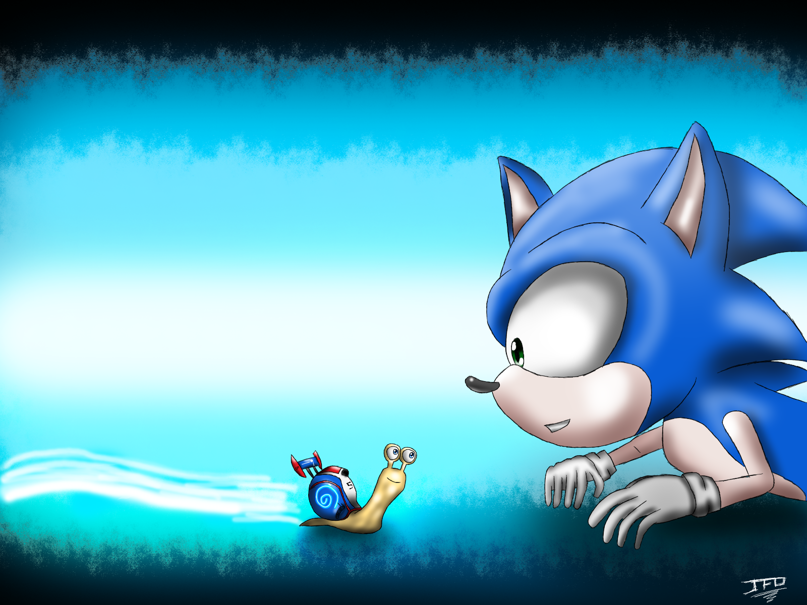 Planeta Sonic on X: Classic Sonic #Sega #Sonic #Fanart   / X