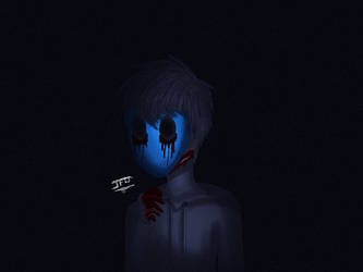 Creepypasta Fan art - Eyeless Jack by LordBlackTiger666