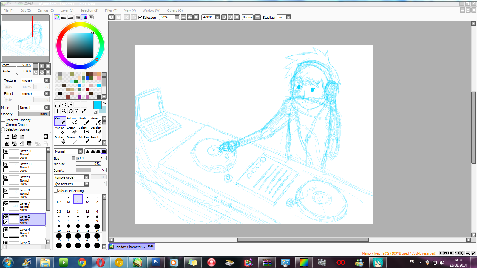 WIP - Random Character - Epic DJ