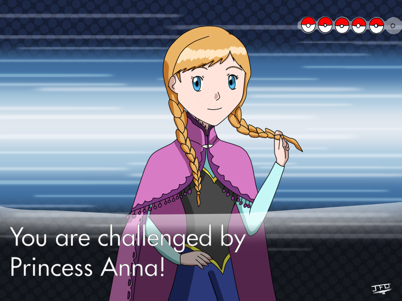 Frozen-Pokemon - XY V.S screen - Anna