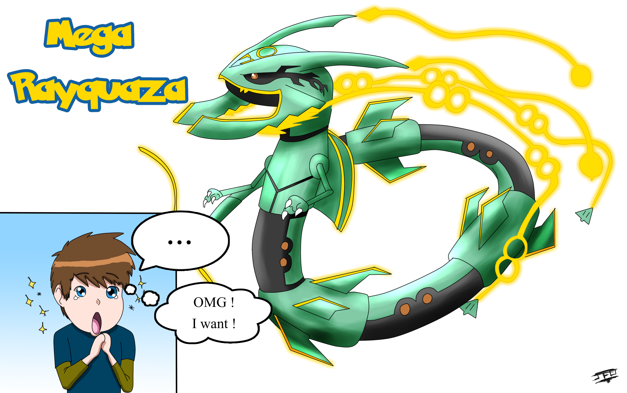 Beast of a Blog — Mega Rayquaza in Pokemon ORAS.