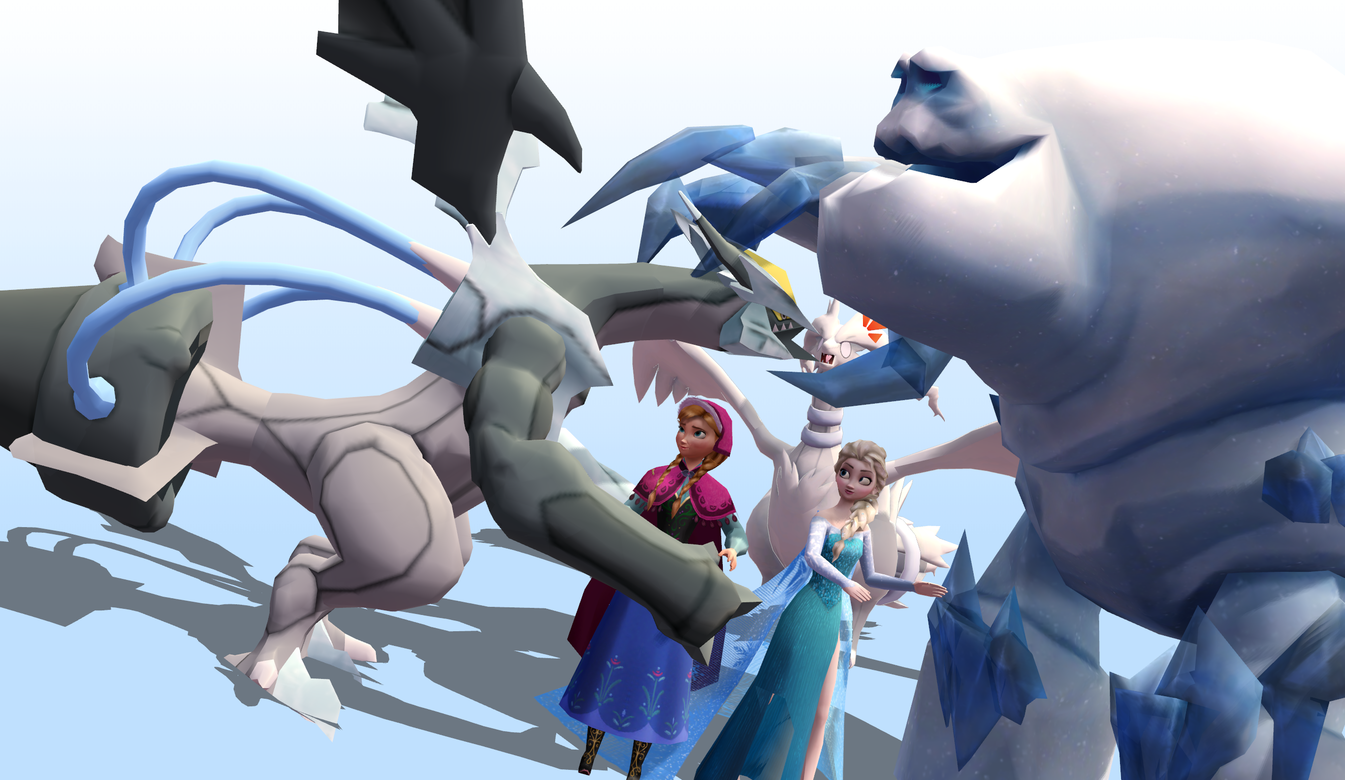 MMD Frozen-PKMN - Kyurem's revenge - Black Kyurem