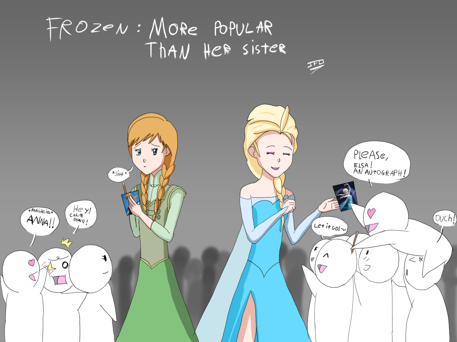 Frozen - More popular than her sister...