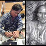 Kevin Sorbo Hercules Portrait Signing