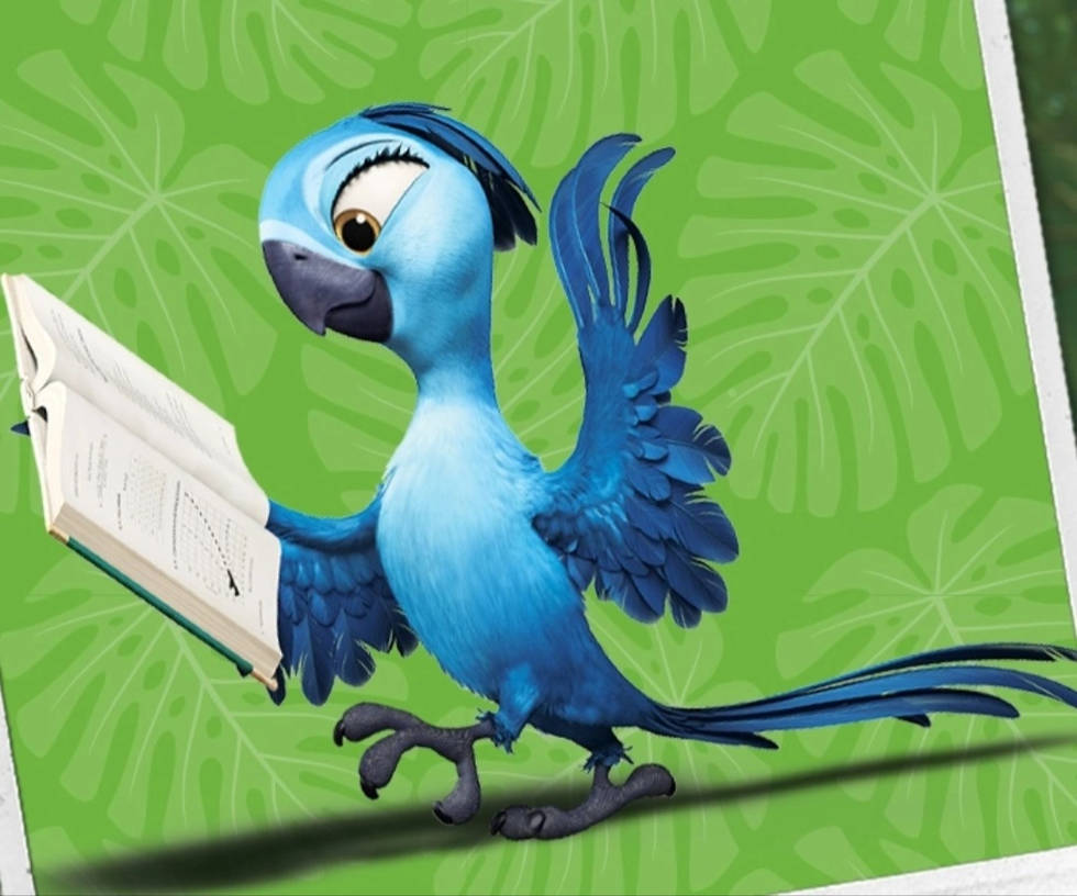 Rio 2 Bia Reading A Book By GangstaGaming On DeviantArt rio-2-bia-reading-a-book-by-gangstagaming-on-deviantart