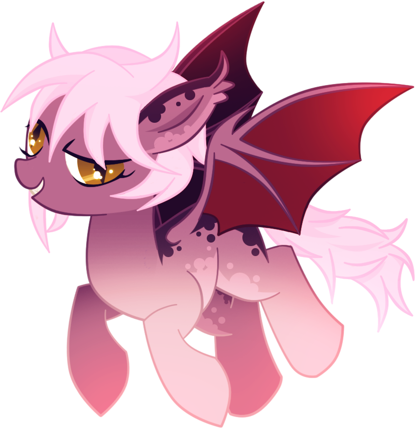 Custom Comm : Bat Pony