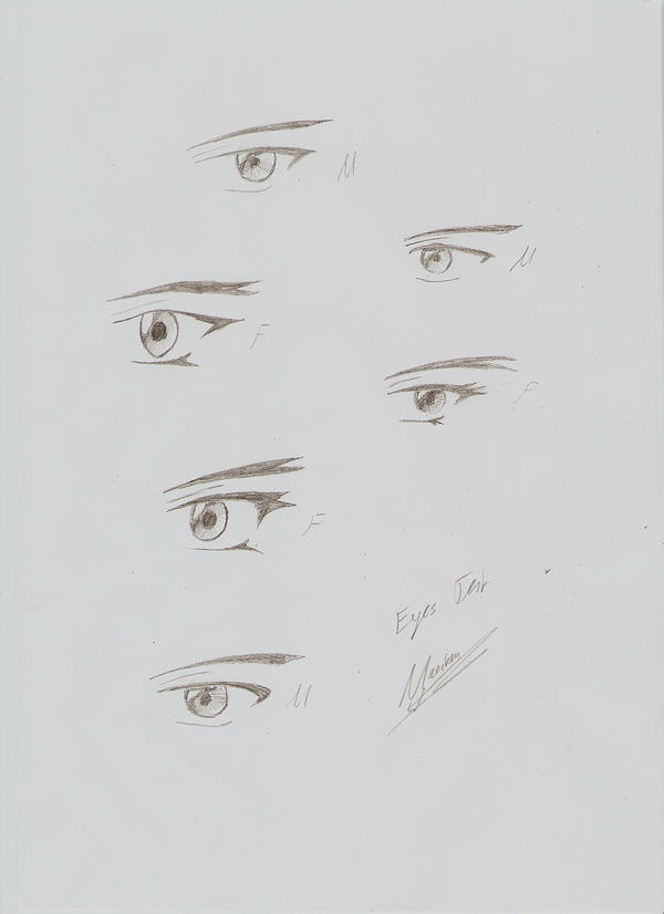 Manga Eyes TestSheet