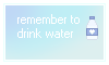 -drink water stamp-