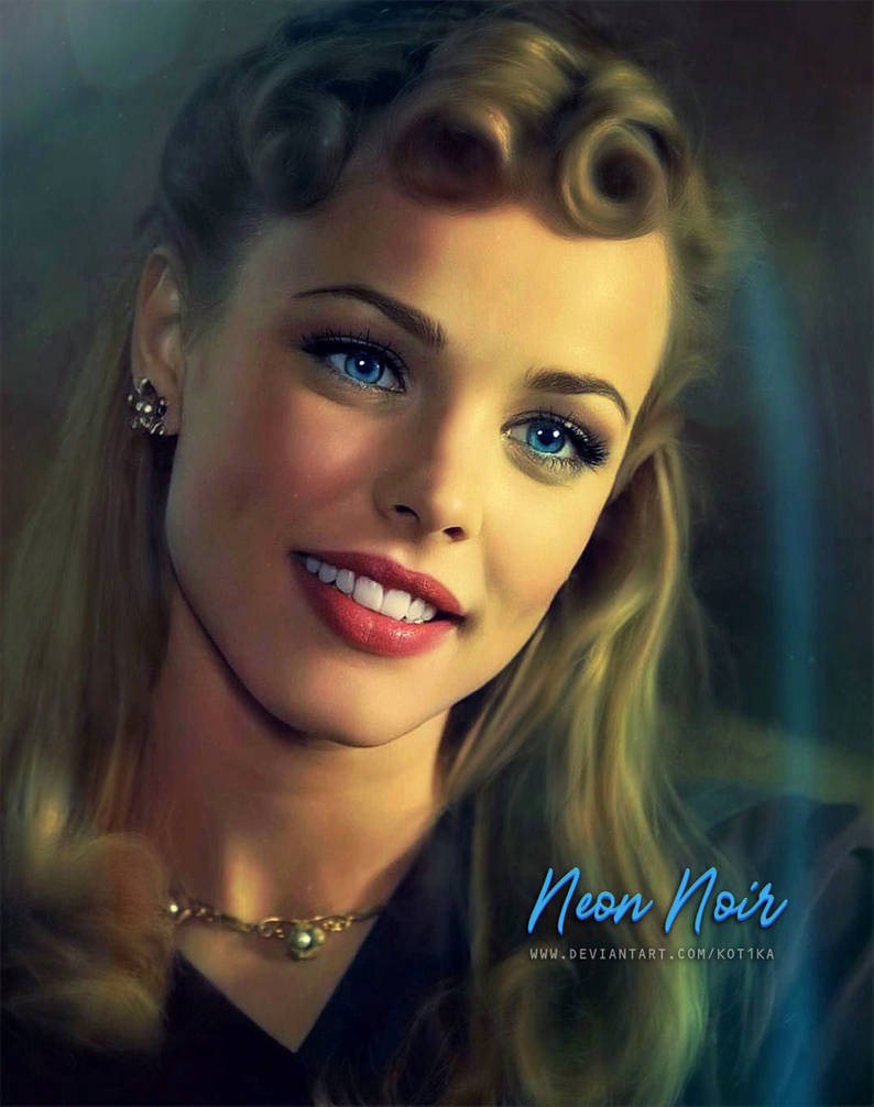 Rachel Neon Rachel McAdams - Neon Noir by Kot1ka on DeviantArt
