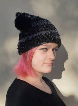 Black and Grey Cat Hat