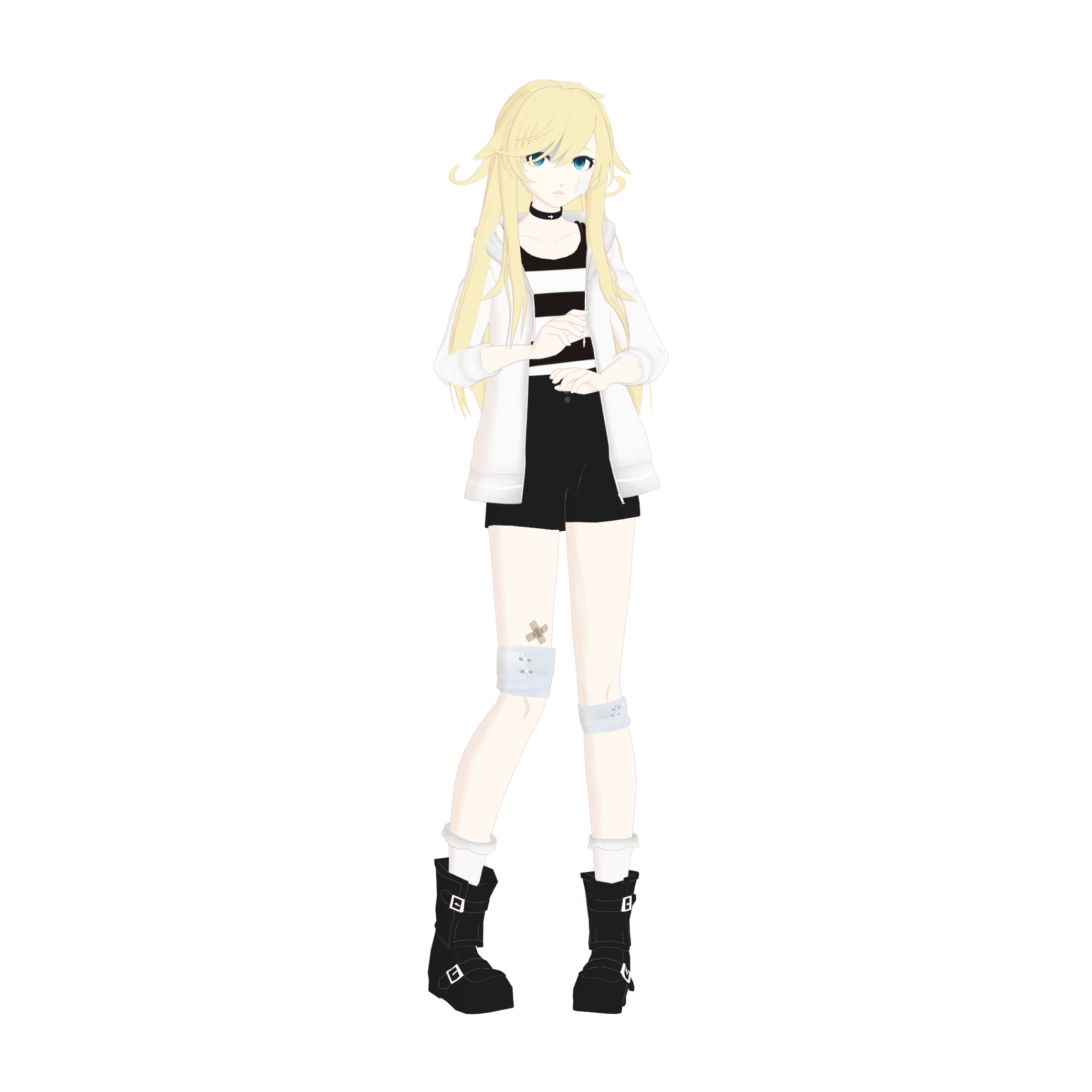 Rachel Gardner from Angels of Death - Free VRChat Avatars - VRCMods