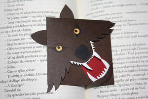 Wolf bookmark I