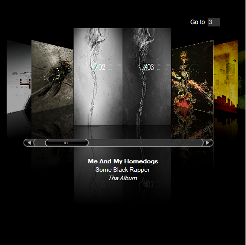 Flash iTunes Albumart Viewer by richardddd