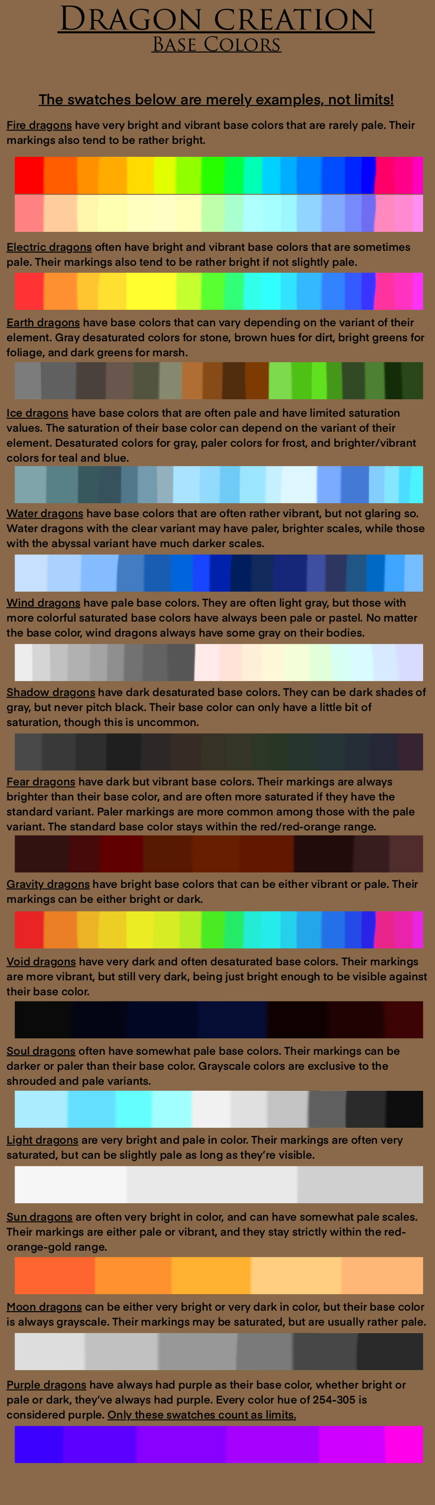 Color For Bases FH Dragon Creation: Base colors by EdenTheBirb on DeviantArt