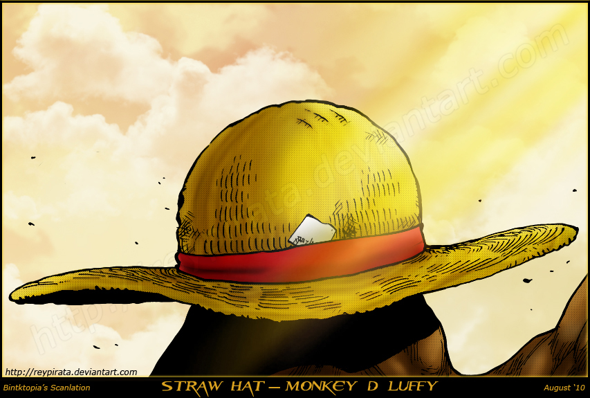How To Draw Luffy&#39;s Straw Hat.