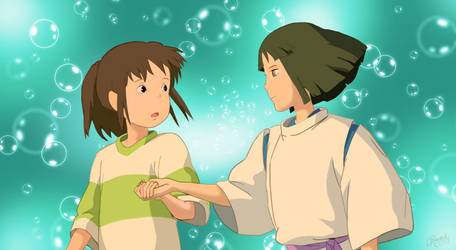 Chihiro and Haku