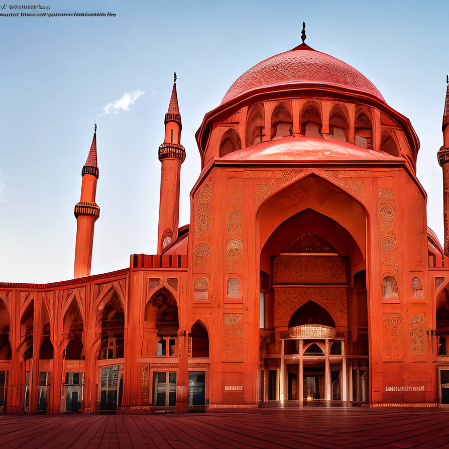 Red Mosque by Kaka3434 on DeviantArt