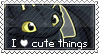 Stamp: I Love Cute Things by starfire-wolf