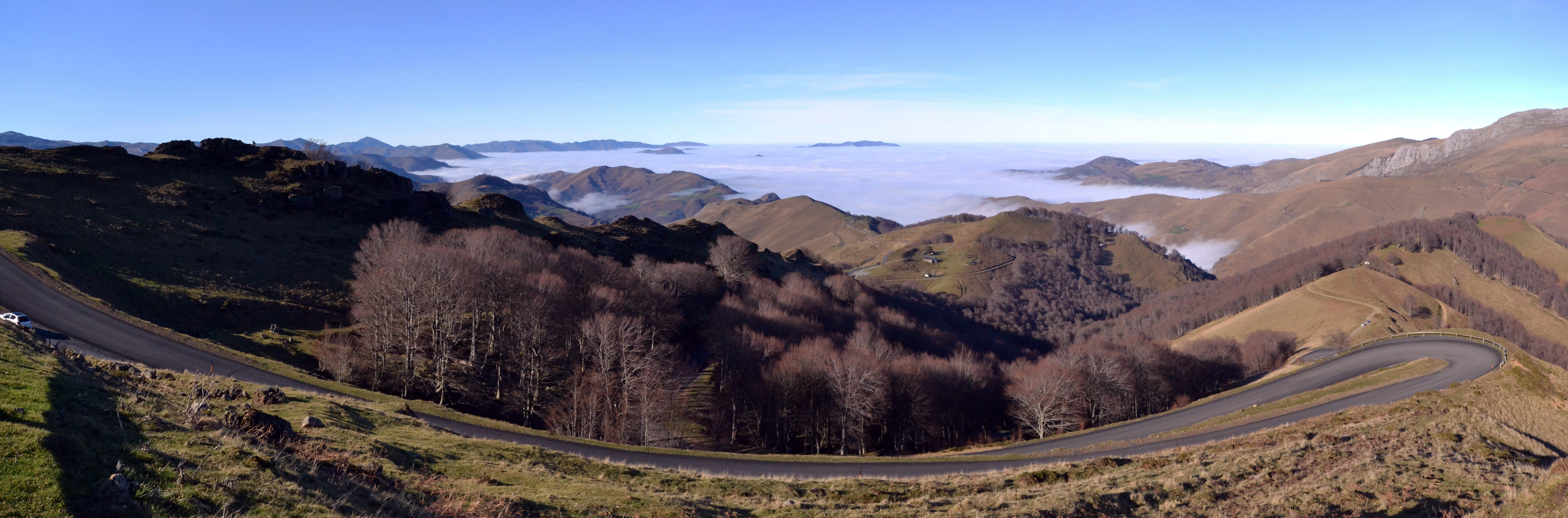 La mer de nuages - Panorama