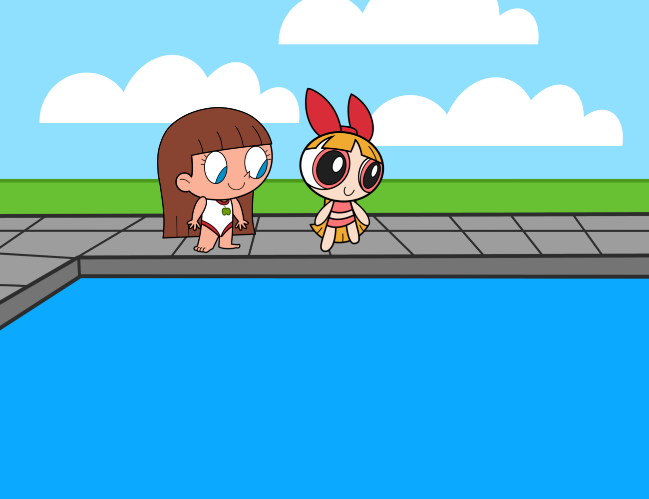 Robin And Blossom Doing A Cannonball Comic By JacobLima18 On DeviantArt robin-and-blossom-doing-a-cannonball-comic-by-jacoblima18-on-deviantart
