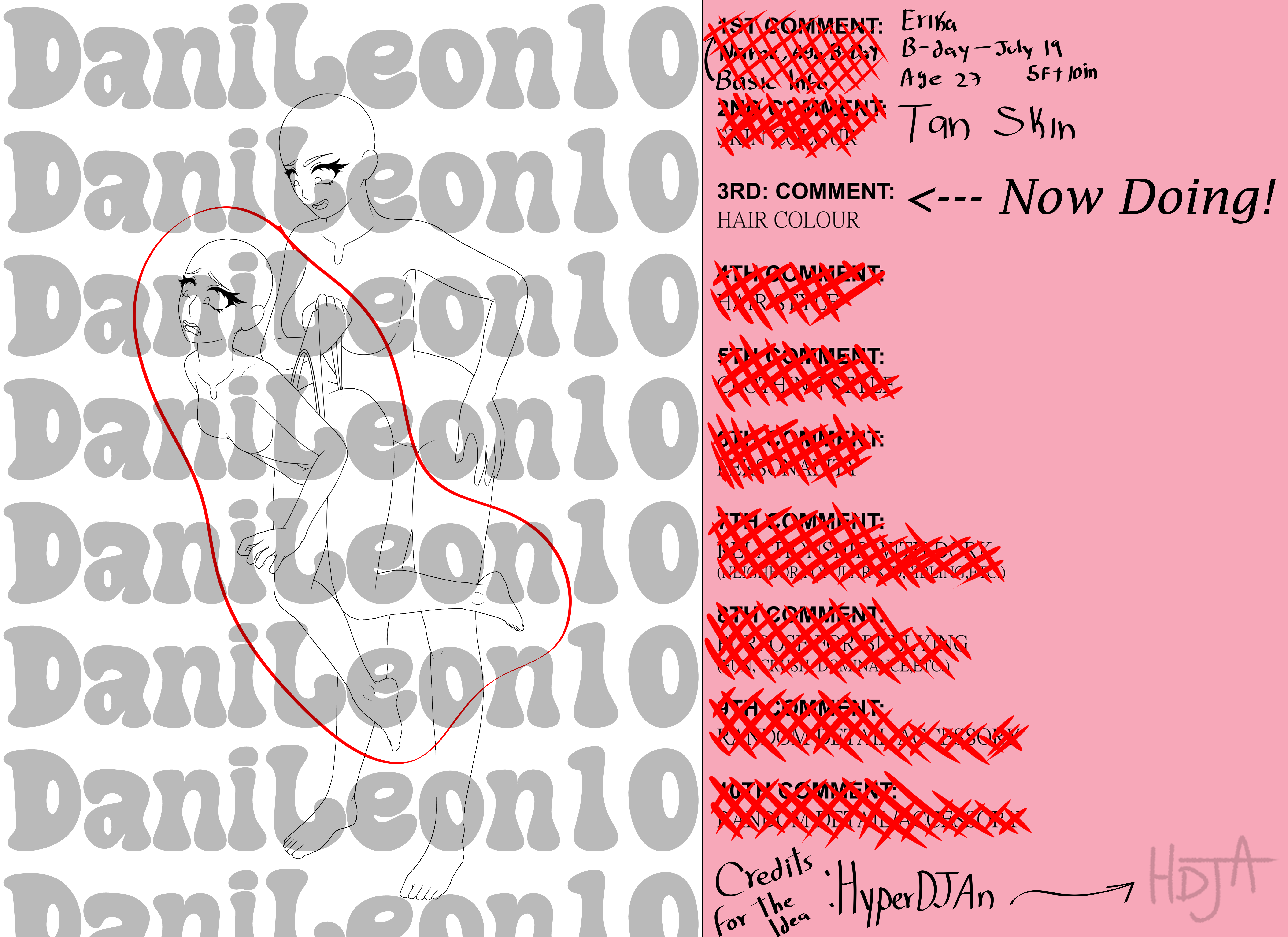 Hyperdjan Let's create some OCs! (Read Desc!) (DOING NERD!) by DaniLeon10 on ...