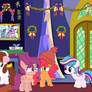 The cutie mark crusaders meets amor shining
