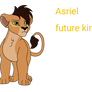 Asriel son of Kiara and kovu