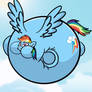 Mane 6 inflation - Rainbow Dash 