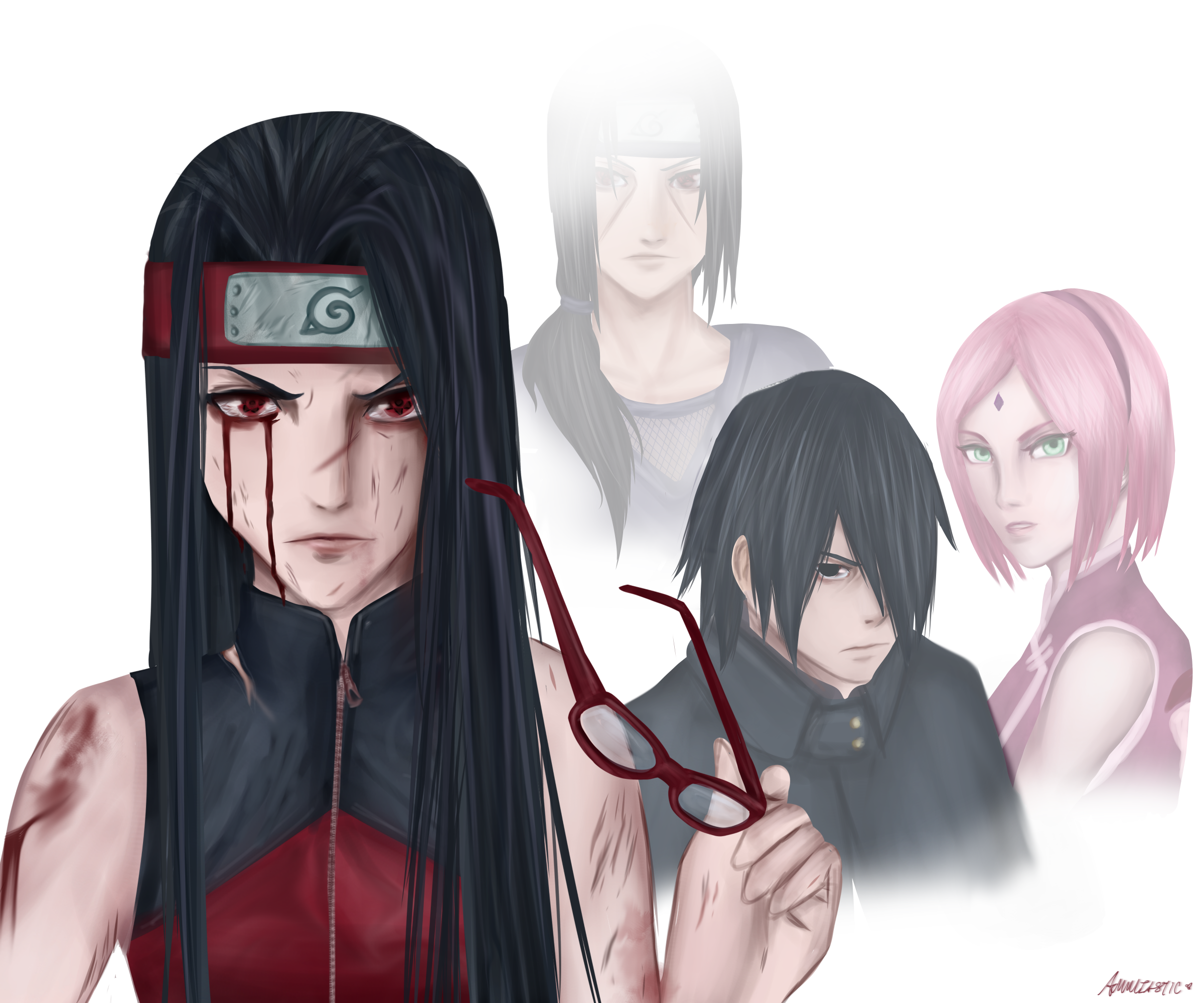 Uchiha Sarada Timeskip Fanart. 