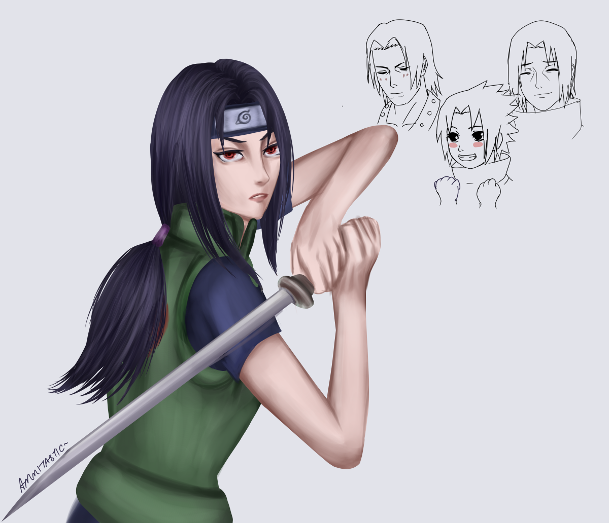 Uchiha Mikoto, Naruto