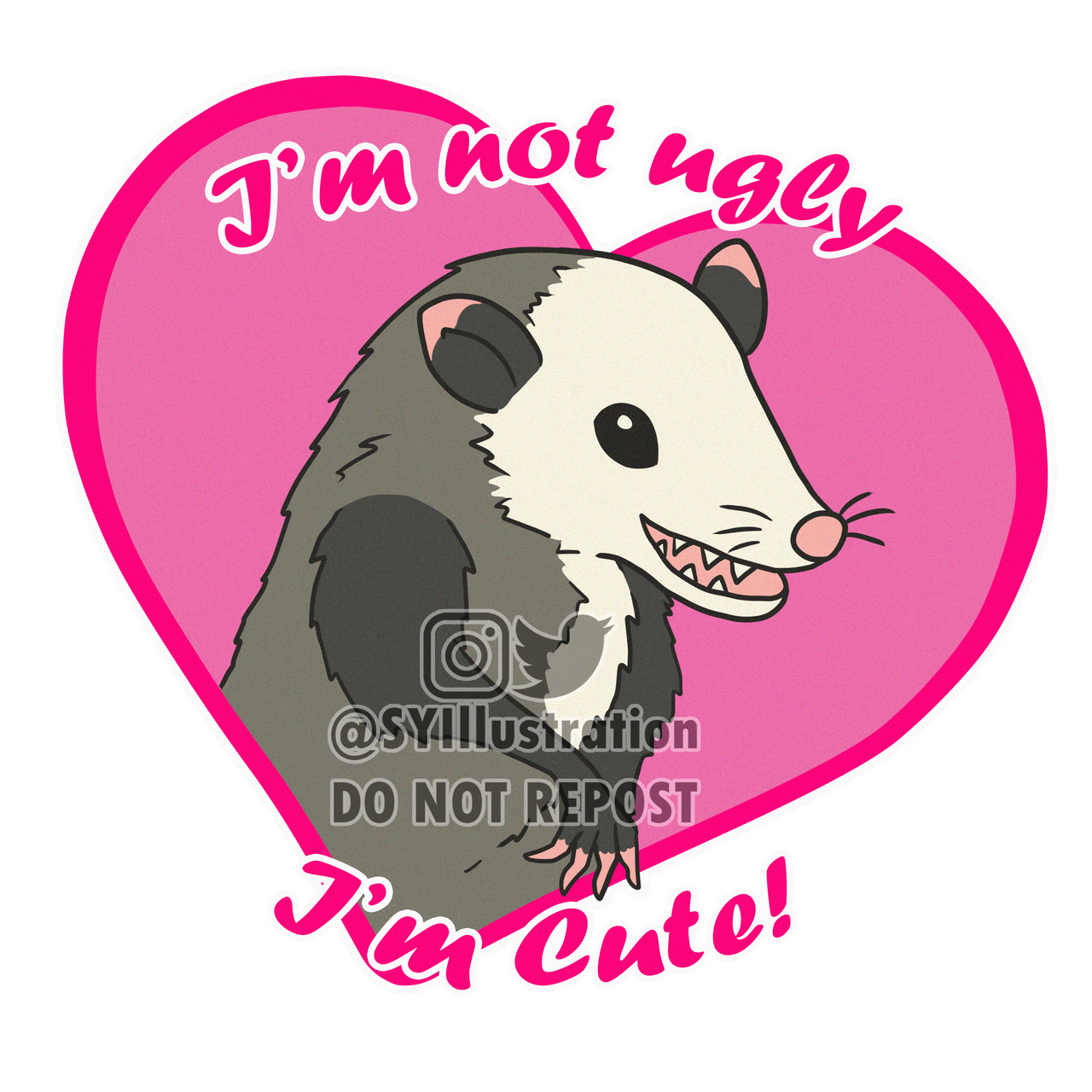 I M Cute Possum By Samyoungillustration On Deviantart I M Cute Possum By Samyoungillustration On Deviantart