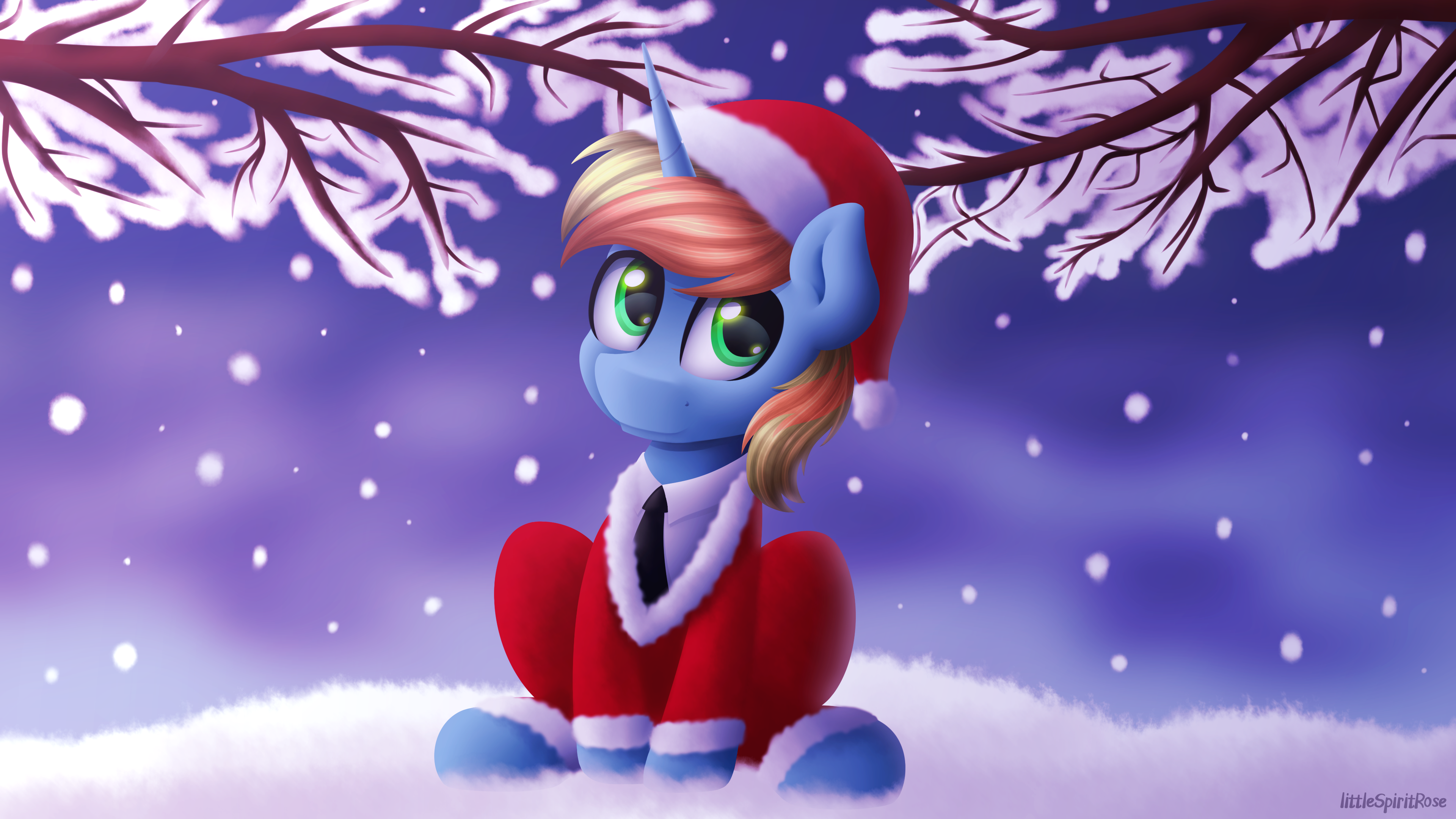 Christmas Horse [Commission]