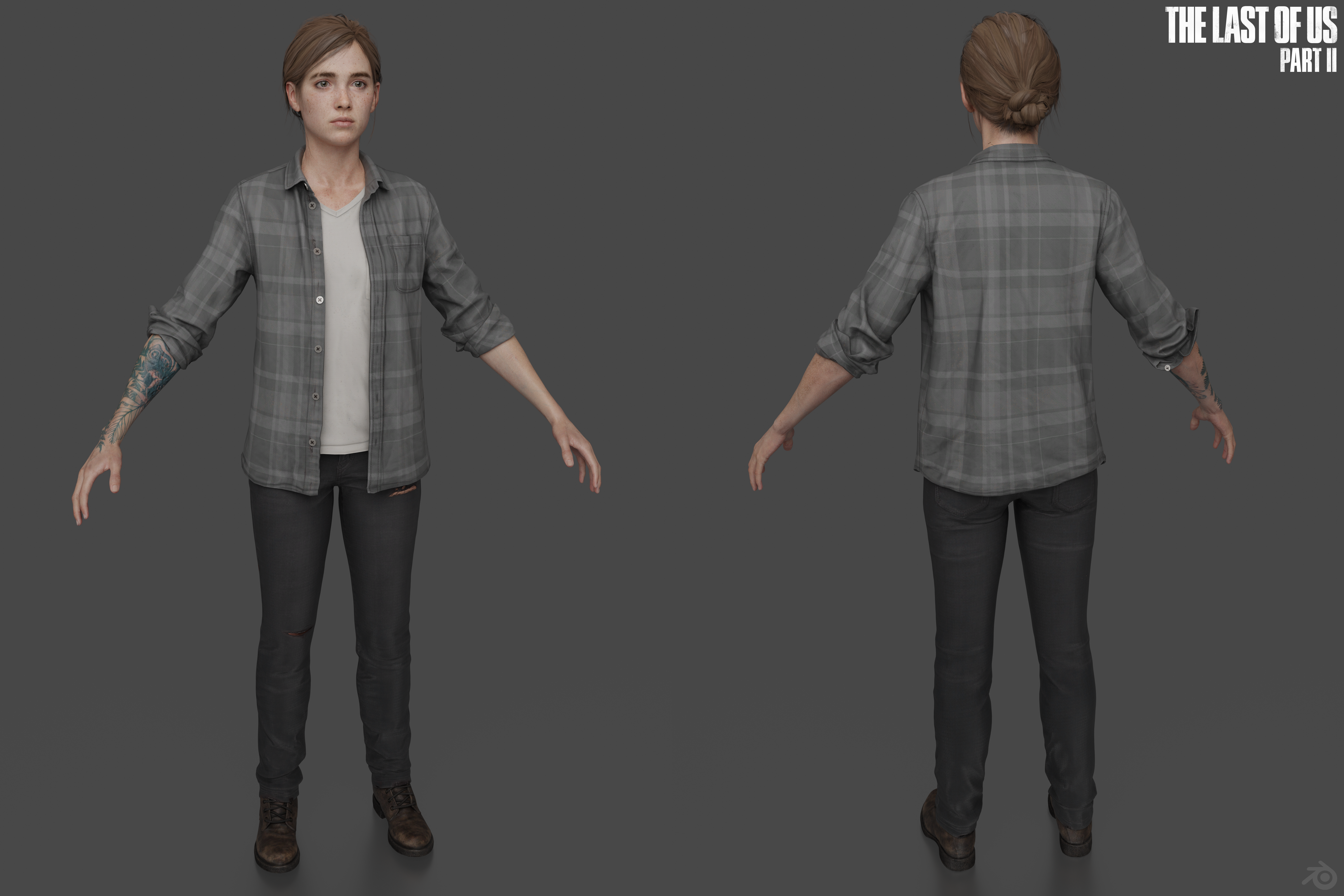 TLOU2 - Ellie (Seattle) by Crazy31139 on DeviantArt