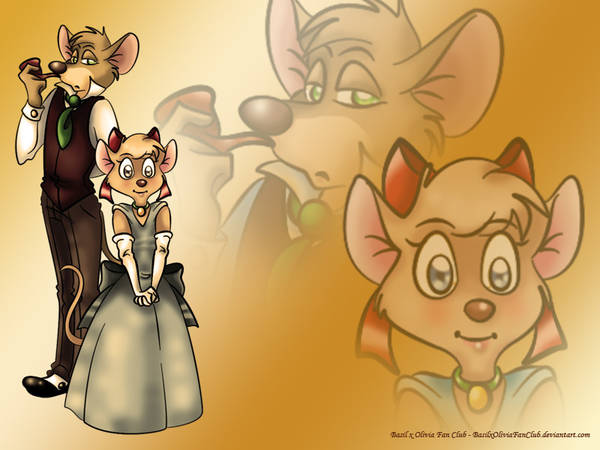 Basil and Olivia Wallpaper by BasilxOliviaFanClub