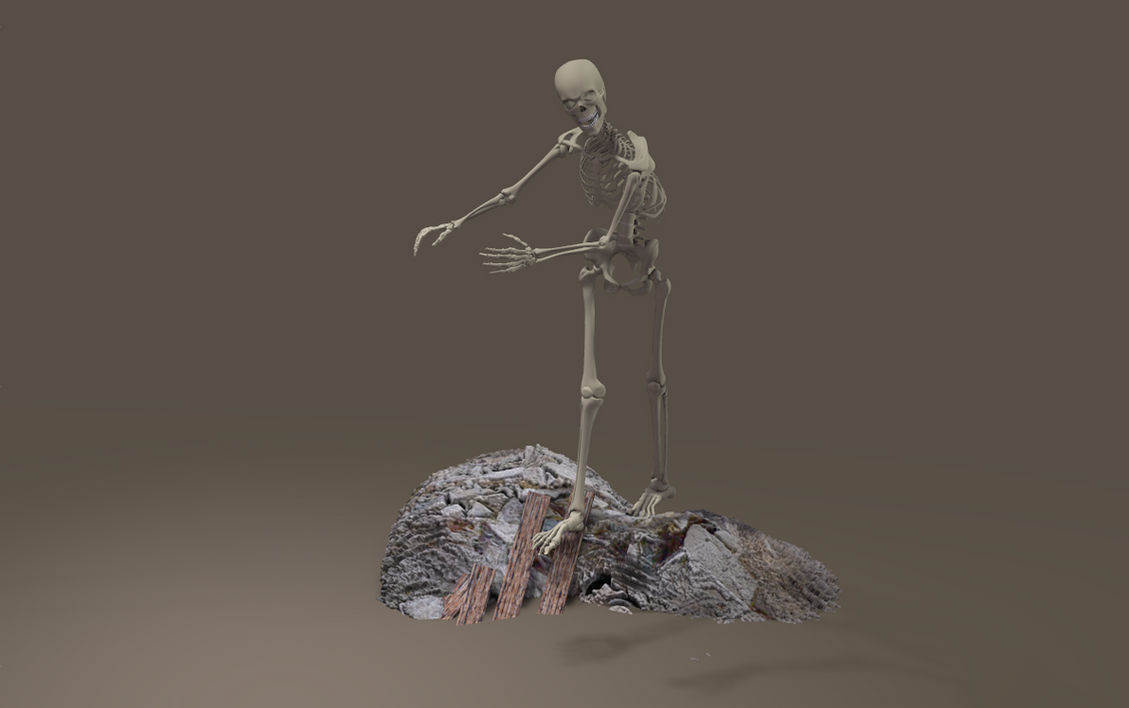 Waypointer Skeleton Walking Skeleton Stock 1 by Crematia18 on DeviantArt