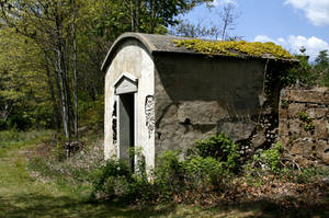 Abandoned Mausoleum Stock 1b by Crematia18