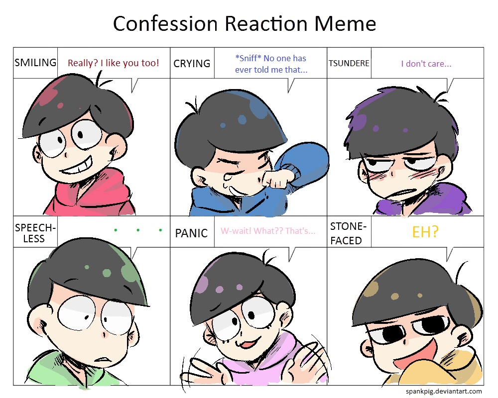 Osomatsu-san Confession Meme