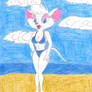 At the Beach: Miss Kitty Mouse