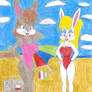 At the Beach: Beach Bunnies