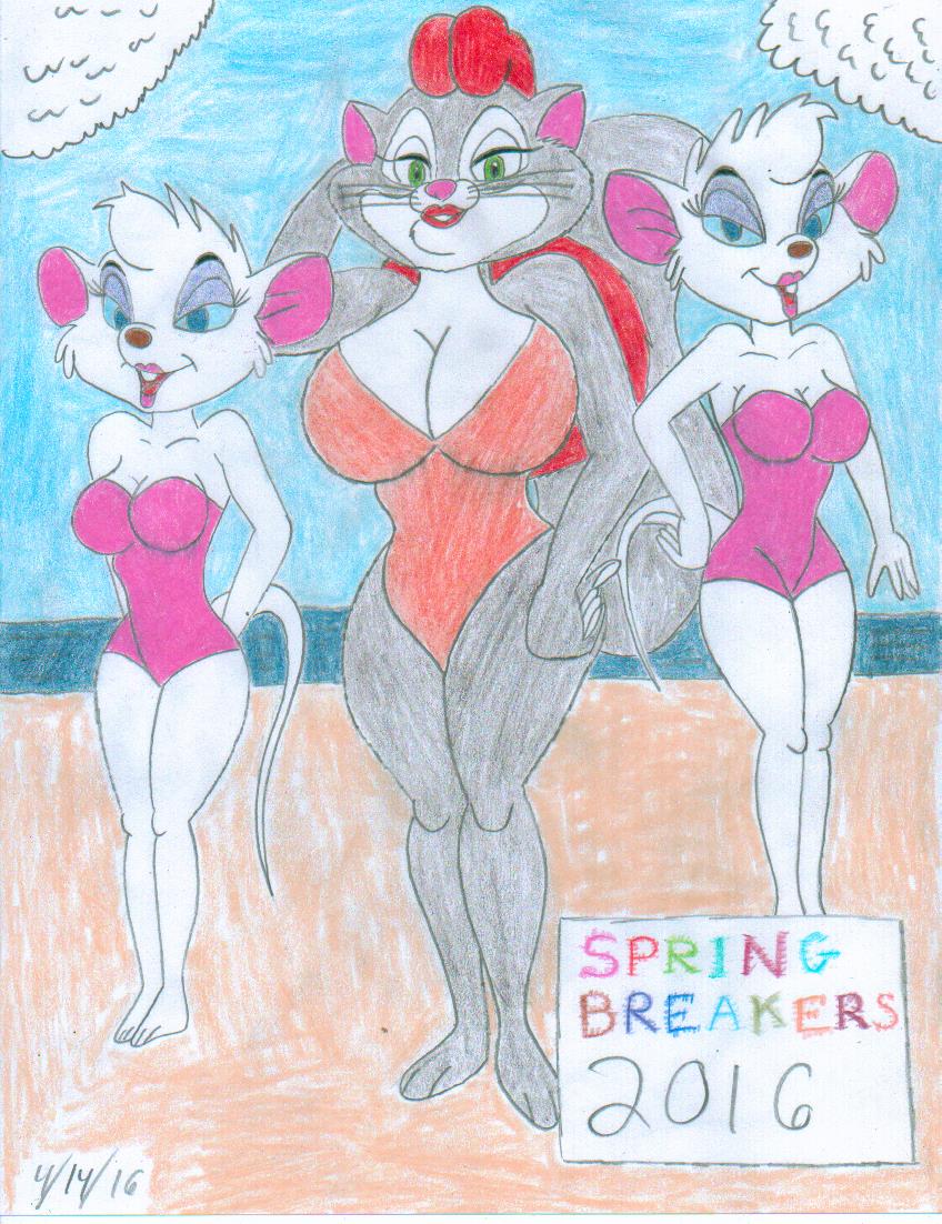 Spring Breakers 2016 #5: Twin Mice and Miss Kitty