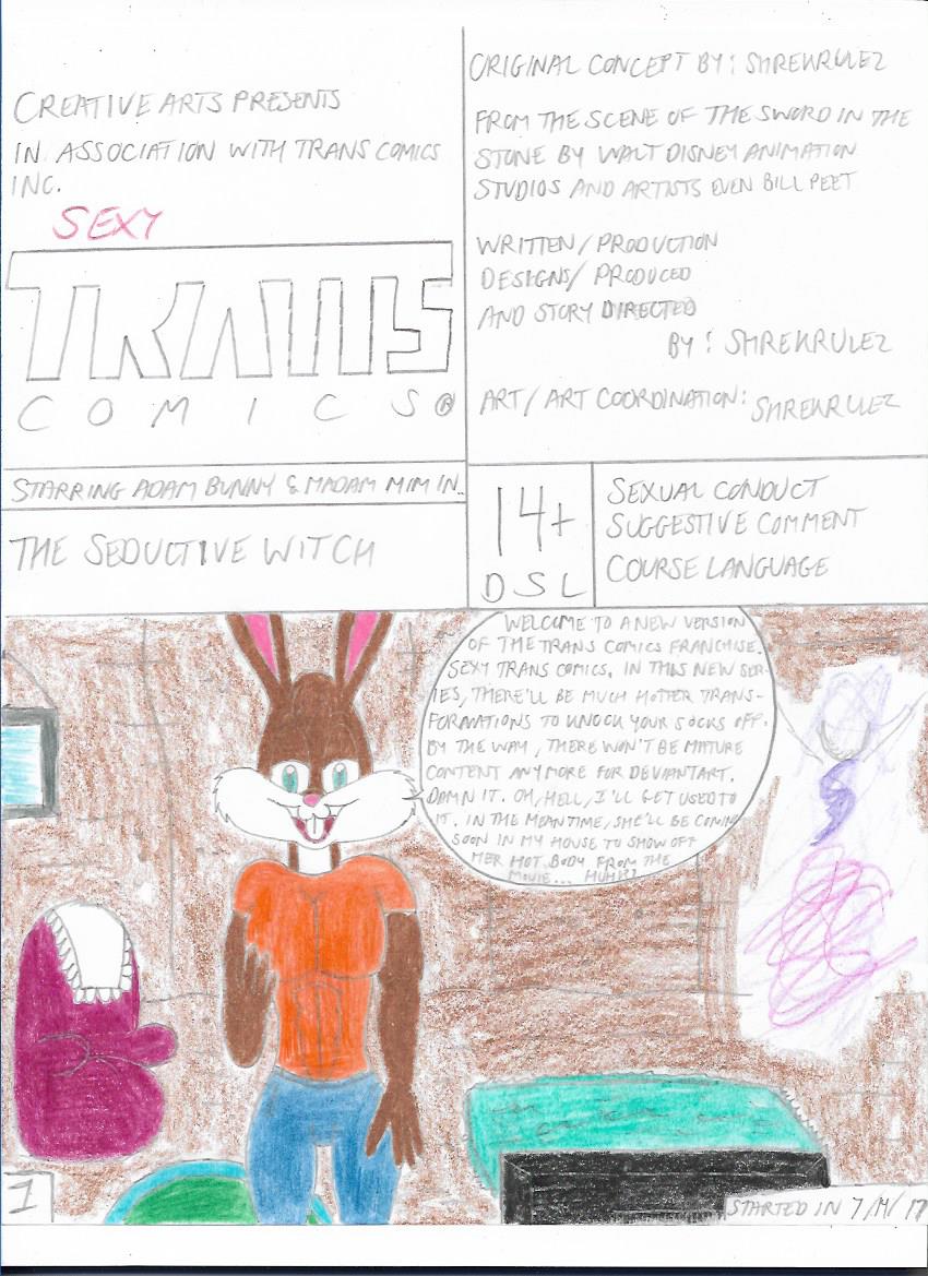 Sexy Trans Comics Pg.1