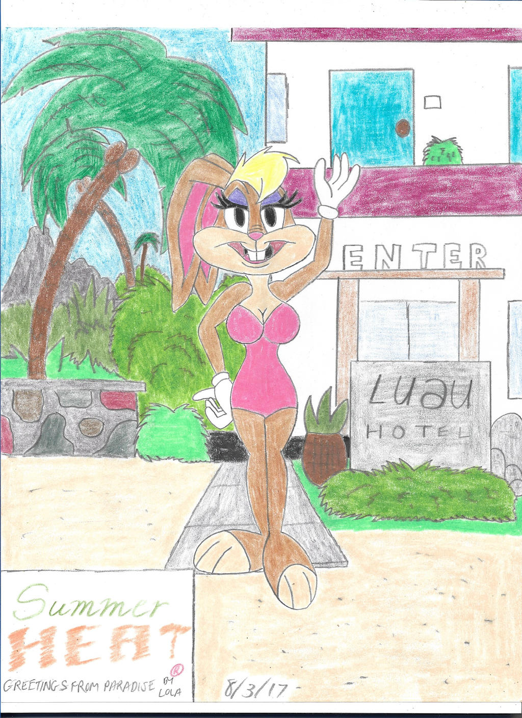 Summer Heat #15: Lola Bunny by SHREKRULEZ on DeviantArt