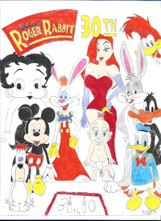Who Framed Roger Rabbit 30th Anniversary by SHREKRULEZ on DeviantArt