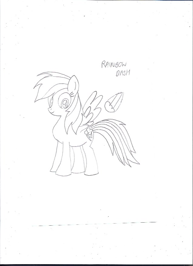 Rainbow Dash by SHREKRULEZ