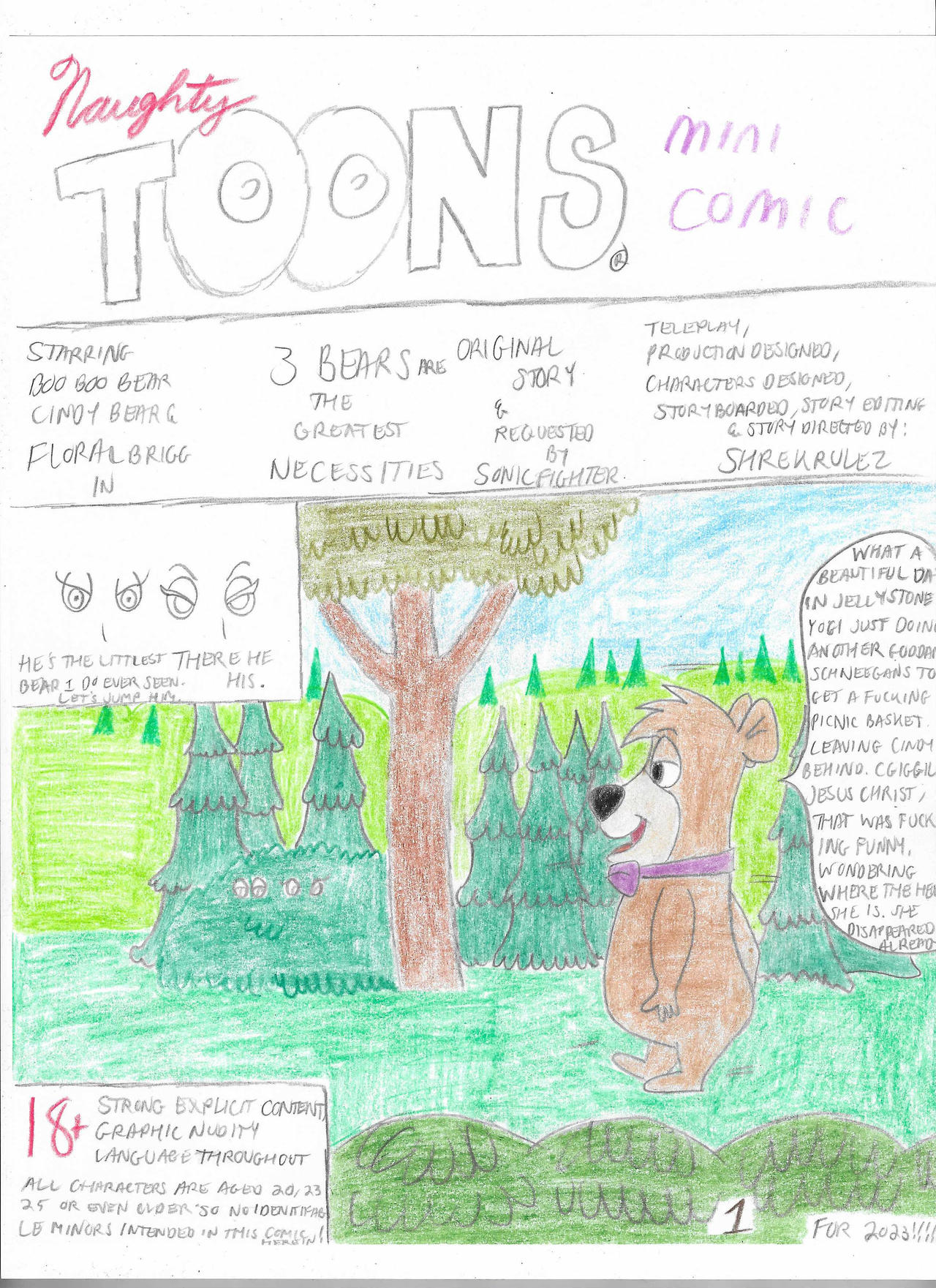 Naughty Toons Boo Boo Pg.1 by SHREKRULEZ on DeviantArt