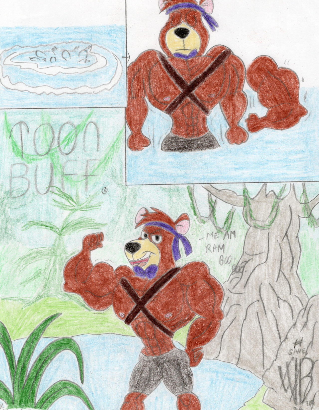 Ram Boo Boo Toon Buff #124: Ram Boo-Boo by SHREKRULEZ on DeviantArt