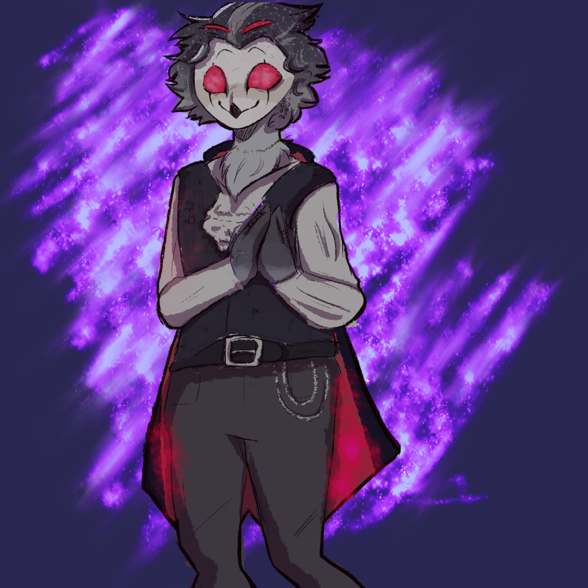 Stolas Clapping Stolas in my style by sodapup1 on DeviantArt